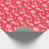 雪片は包装紙に光沢をつけます ラッピングペーパー (角)