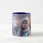 雪片は… マグカップ (中央)