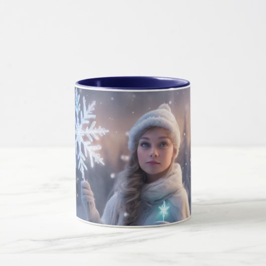 雪片は… マグカップ (中央)