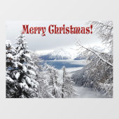 雪片を使った冬の寒い森林撮影|過去記事 ウィンドウサイン (シート)