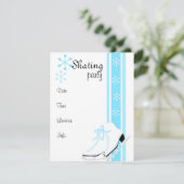 雪片アイススケート 招待状 (スタンド正面)