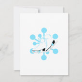 雪片アイススケート 招待状 (裏面)