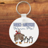 雪片ウォーミングミーホリデーTシャツとギフト キーホルダー (正面)