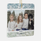 雪片エレガント結晶《写真》ぼけ味 セラミックオーナメント (右)