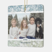 雪片エレガント結晶《写真》ぼけ味 セラミックオーナメント (左)