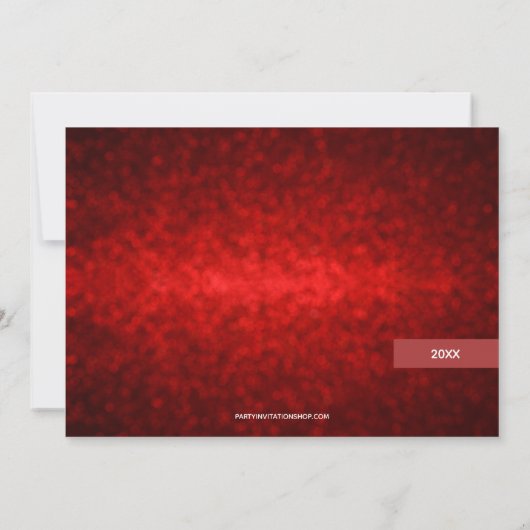 雪片オーナメント写真クリスマス シーズンカード (裏面)