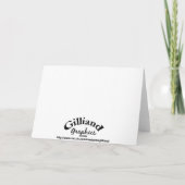 雪片カスケードカスタム写真カード シーズンカード (裏面)