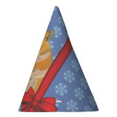 雪片クリスマスハムスター パーティーハット (右)