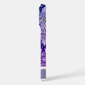 雪片クリスマスパターン iPhoneケース (左側面)