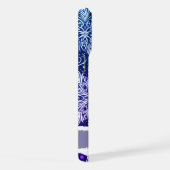 雪片クリスマスパターン iPhoneケース (右側面)