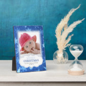 雪片クリスマスフォトプラーク フォトプラーク (側面)