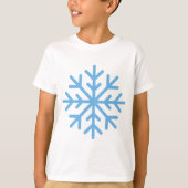 雪片クール絵文字 Tシャツ (正面)