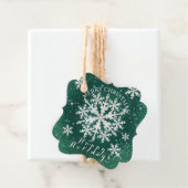 雪片グリーンホワイト フェイバータグ (インサイチュ)