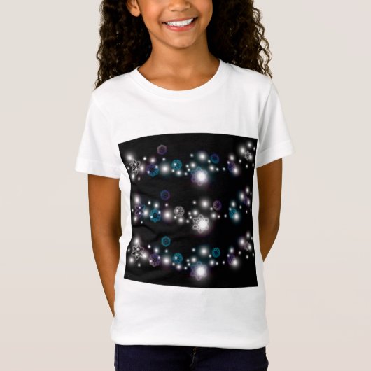 雪片グロー Tシャツ (正面)