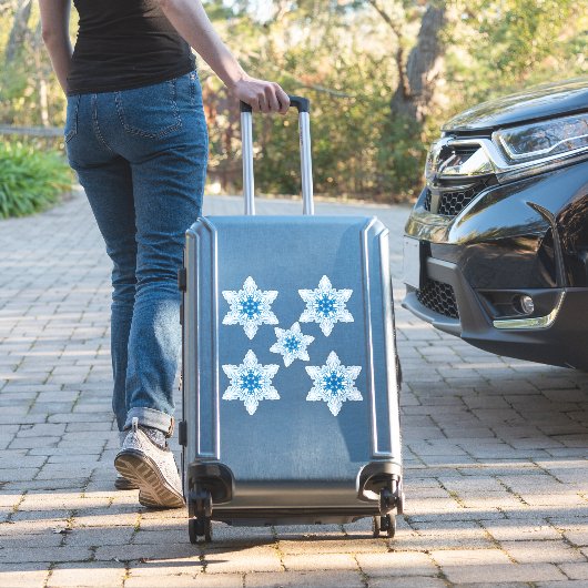 雪片シール シール (スーツケースインサイチュ)