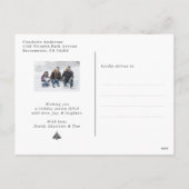 雪片スターズメリークリスマス2フォトポストカード シーズンポストカード (裏面)