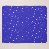 雪片ダンスパターン シェルパブランケット (正面(横))
