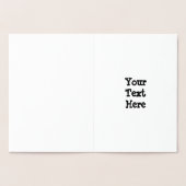 雪片テーマネットボールクリスマス 箔カード (内部)