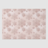 雪片バラ金ゴールドグリッターピンクスパークル 薄葉紙 (正面)