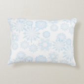 雪片パターン アクセントクッション (裏面)