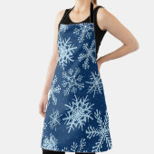 雪片パターン エプロン (インサイチュ)