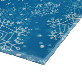 雪片パターン カッティングボード (角)