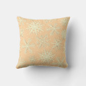 雪片パターン クッション (裏面)