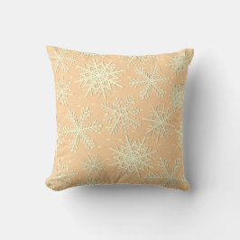 雪片パターン クッション
