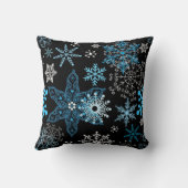 雪片パターン クッション (裏面)