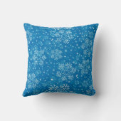 雪片パターン クッション (裏面)