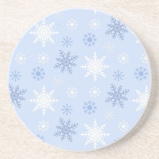 雪片パターン コースター (正面)