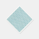 雪片パターン スタンダードカクテルナプキン (角)
