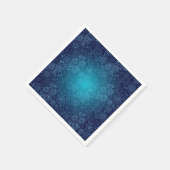 雪片パターン スタンダードカクテルナプキン (角)