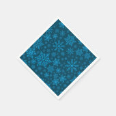 雪片パターン スタンダードカクテルナプキン (角)