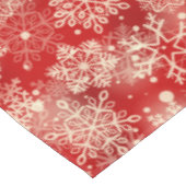 雪片パターン テーブルクロス (アングル)