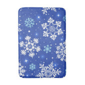 雪片パターン バスマット (正面縦)