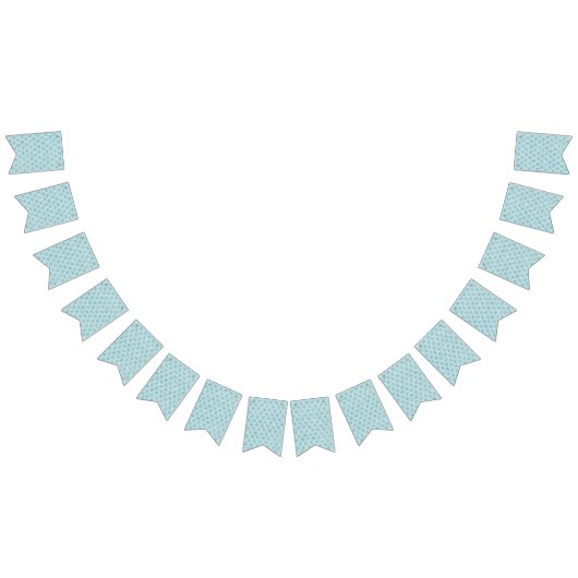 雪片パターン バンティングフラッグ (全)