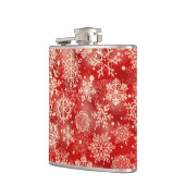 雪片パターン フラスク (左)