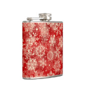 雪片パターン フラスク (右)