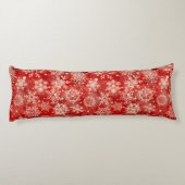 雪片パターン ボディピロー (裏面)