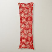 雪片パターン ボディピロー (正面縦)