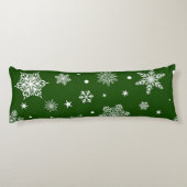 雪片パターン ボディピロー (裏面)