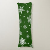 雪片パターン ボディピロー (正面縦)