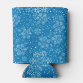 雪片パターン 缶クーラー (裏面)