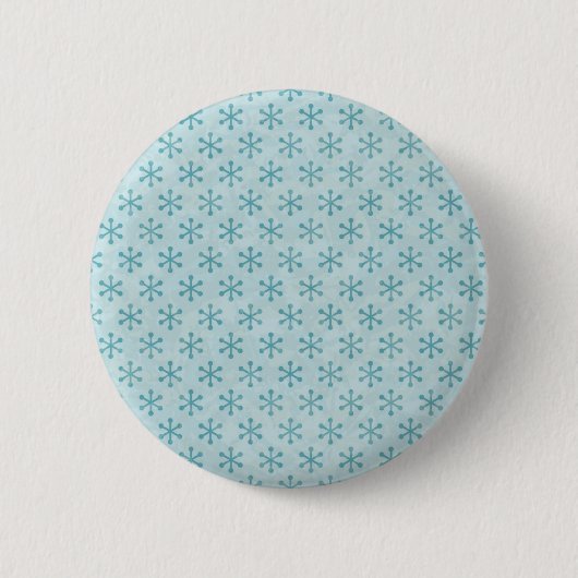 雪片パターン 缶バッジ (正面)
