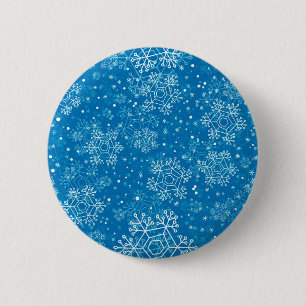 雪片パターン 缶バッジ