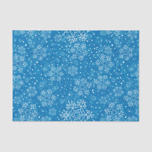 雪片パターン 薄葉紙 (正面)