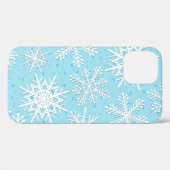 雪片パターン Case-Mate iPhoneケース (裏面 (横))