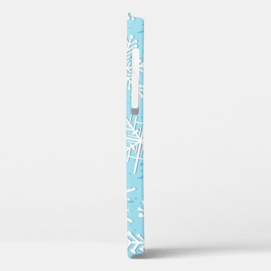 雪片パターン Case-Mate iPhoneケース (裏面 / 左)