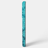 雪片パターン SAMSUNG GALAXYケース (裏面横)